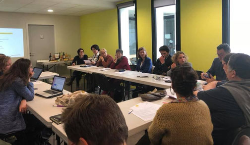 Réunion de concertation à Lacanau en 2019