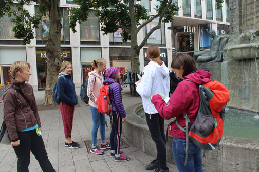 Jugendliche beim City Bound – Berufsvorbereitung und erlebnispädagogische Aktivitäten für Schulklassen
