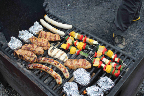 Verpflegung vom Grill - wir übernehmen gerne die Verpflegung während ihrem Teamevent, Firmenausflug oder Teamcoaching.