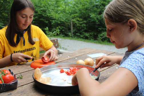 Begleitung einer Schulklasse beim Schullager – erlebnispädagogische Betreuung und Outdoor-Aktivitäten durch Erlebnisfahrten-Team
