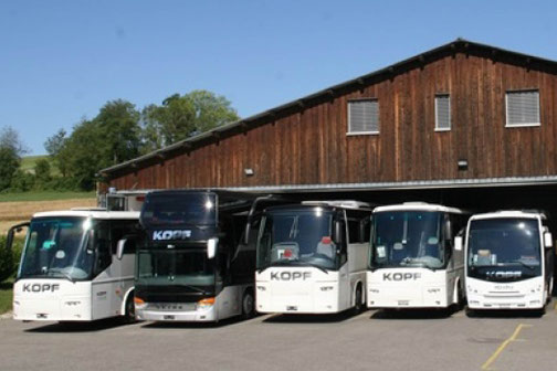 Reisebusse von Kopf Reisen - wir bieten ihnen die passende Transportlösung für Ihr Teamevent, Firmenevent oder Teamcoaching mit Erlebnisfahrten