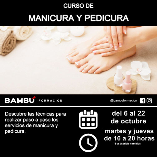 Cursos de manicura y pedicura en La Orotava - Formación Bambú