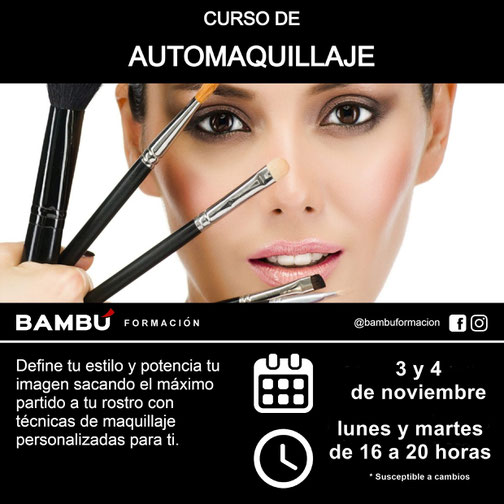 Cursos de automaquillaje en Tenerife norte