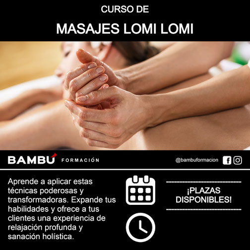 Cursos de masajes Lomi Lomi en Tenerife