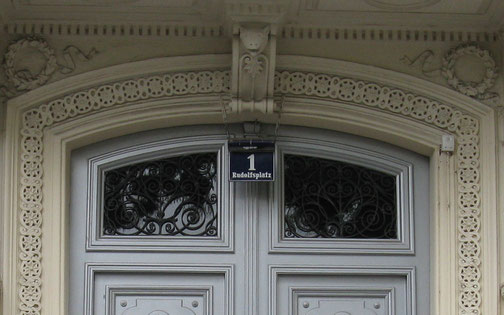 Rudolfsplatz, Wien - hier wohnten Karl und Vally Weigl. Es war Vally Weigls Elternhaus.