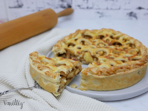 Einfaches Rezept für klassischen American Apple Pie