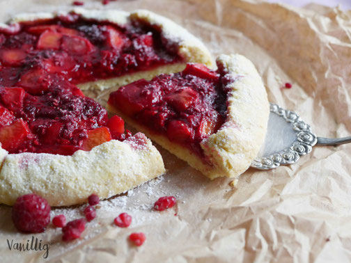 Rezept für Galette mit Beeren