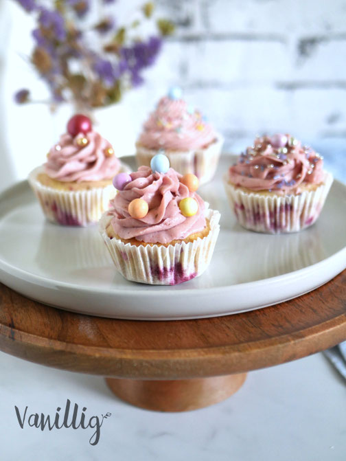 Rezept Himbeere Cupcakes