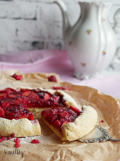 Rezept für Galette mit Beeren