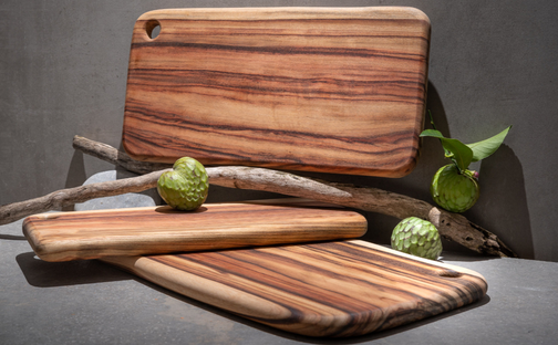Schneidebretter aus Kampherlorbeer – ecoboards © Schneidebretter aus Holz und Accessoires by Macani