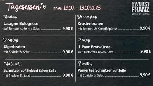 Wochenangebot