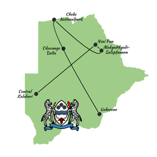 Travelguide Backpacking Botswana