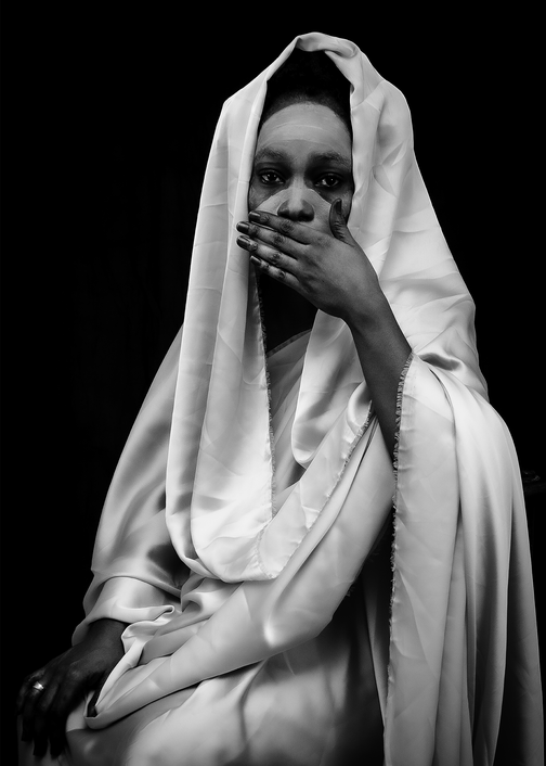 Malika Diagana, Le silence de l‘humanité, photography, 50 cm x 70 cm, 2019/2021
