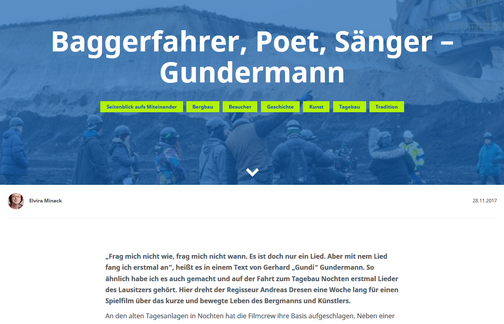 Gundermann als Baggerfahrer, Poet, Sänger