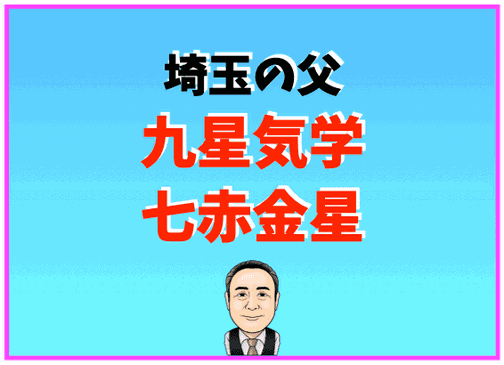 埼玉の父による九星気学・七赤金星