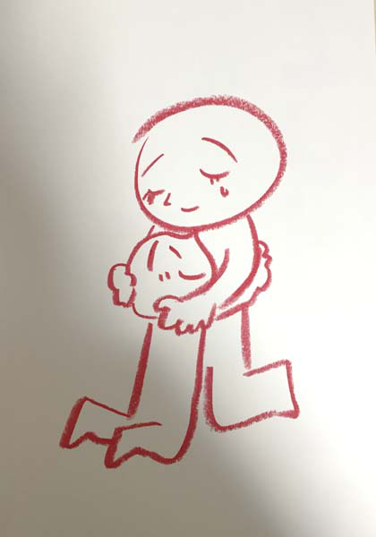 これしか初めは描いていません。