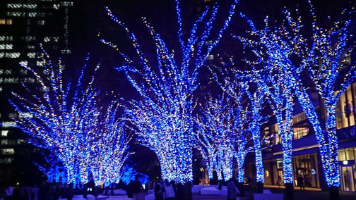 みなとみらい ヨコハマミライト グランモール公園