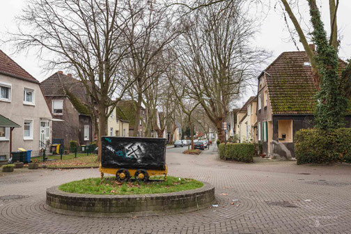 Die Müsersiedlung in Derne im Ruhrgebiet