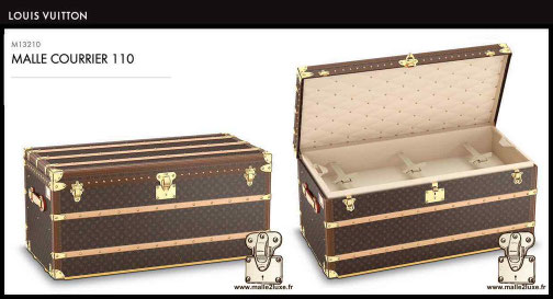 M13210 - Malle courrier 110 prix du neuf Louis Vuitton 25000 euros