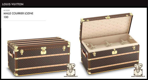 prix malle neuve louis vuitton courrier 100 M13220