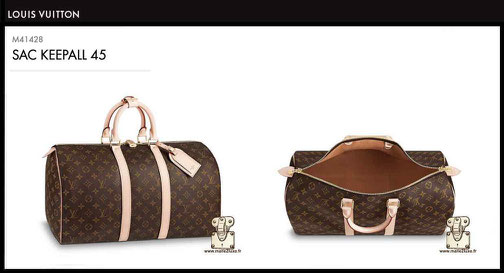 prix sac neuve louis vuitton keepall 45 M41428