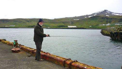 Essai de pêche à Olafsvik 