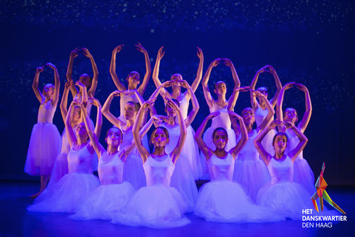 Klassiek Ballet - Dansschool Het Danskwartier Den Haag staat o.l.v. Janine van den Heuvel Damen. De dansschool bevindt zich in het Statenkwartier in Den Haag en biedt dansles vanaf 3 jaar. DANS met ons mee! 