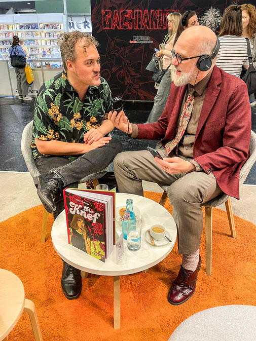 Interview mit Thomas Böhm von der Sendung "Literaturagenten" auf radioeins