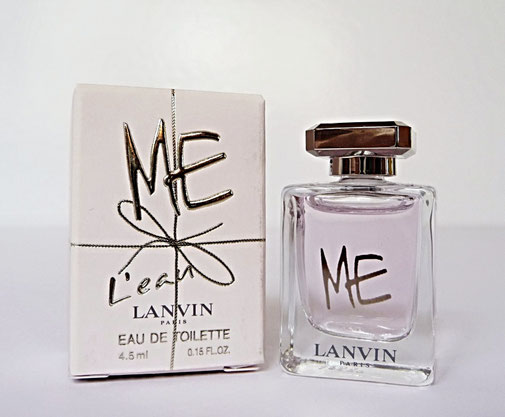 2015 - LANVIN ME L'EAU - RARE MINIATURE EAU DE TOILETTE 4,5 ML
