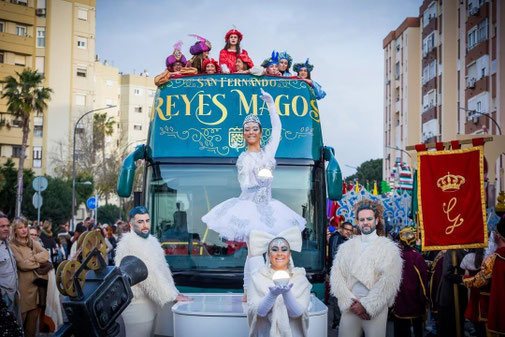 pasacalles para cabalgata de reyes magos en Ubrique