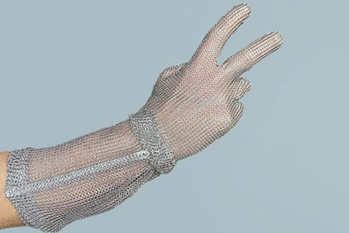 Stechschutzhandschuh, Passform lang