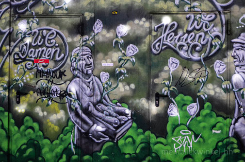 WC Graffiti Isemarkt Isestraße Toilette Hamburg 