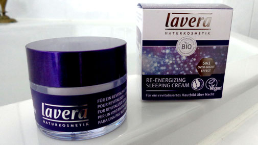 Lavera - Re-Energizing Sleeping Cream im Test - fairani