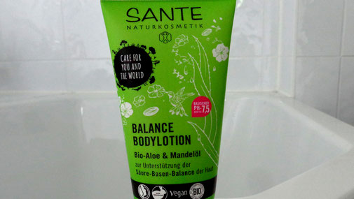 Sante - Balance Bodylotion im Test - fairani