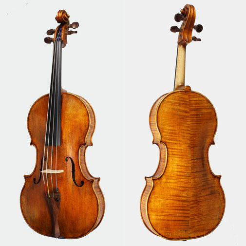 Bratschenbau in Deutschland - Hier finden Sie Ihr persönliches Meisterinstrument - kleines Modell nach Giovanni Grancino 1670 15,75"