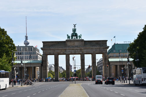 Brandenburger Tor Rückseite