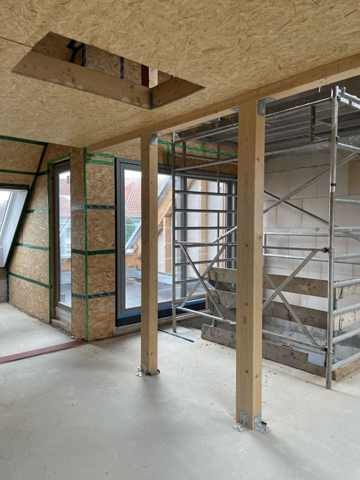 Ausbau Maisionette-Wohneinheit