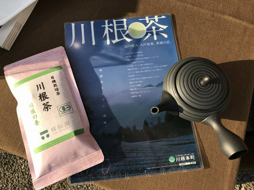 静岡県川根の有機栽培茶　樽脇園　浅蒸し　無農薬　無農薬茶　無化学肥料　オーガニック　オーガニック茶　緑茶　煎茶　山のお茶　代官山朝市　川根の香