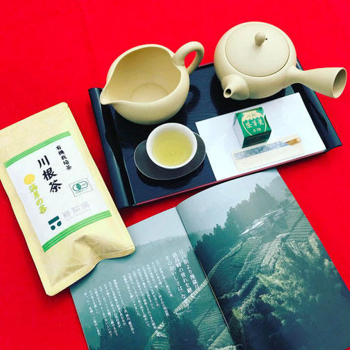 静岡県川根の有機栽培茶 樽脇園 浅蒸し 無農薬 無農薬茶 無化学肥料 オーガニック オーガニック茶 緑茶 煎茶 山のお茶 満月の茶 市民活動フェス2018 茶羊羹