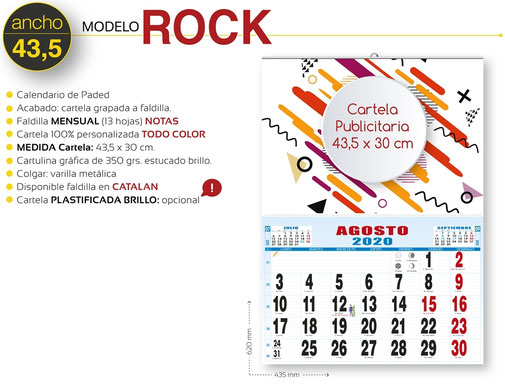 calendario cartela 43 5 calendarios publicitarios empresas modelo de calendario