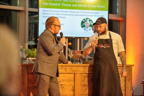 Vorstellung von Winzern und Weinen mit Master Sommelier Hendrik Thoma.