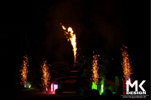 Feuerwerk Schloß Mühlhausen