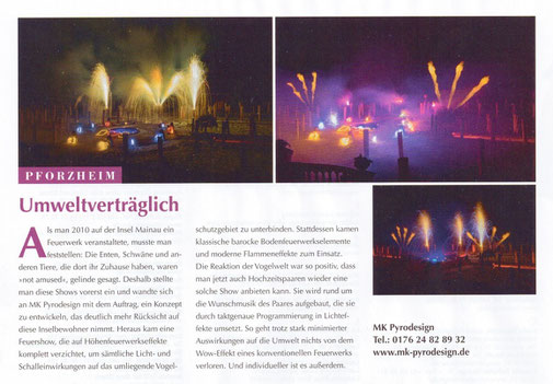 Hochzeitsmagazin Hochzeit Umweltverträgliche Feuerwerke