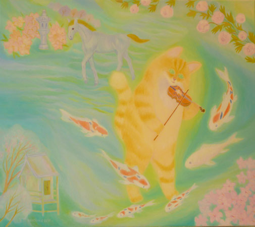 Lilly im Jenseits 80x60cm