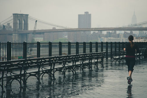 Courir sous la pluie motivation trail