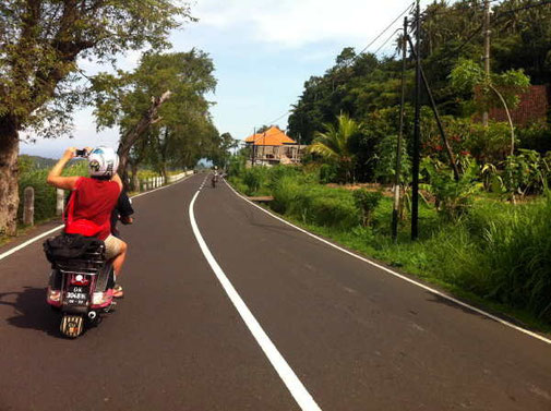 road in a village