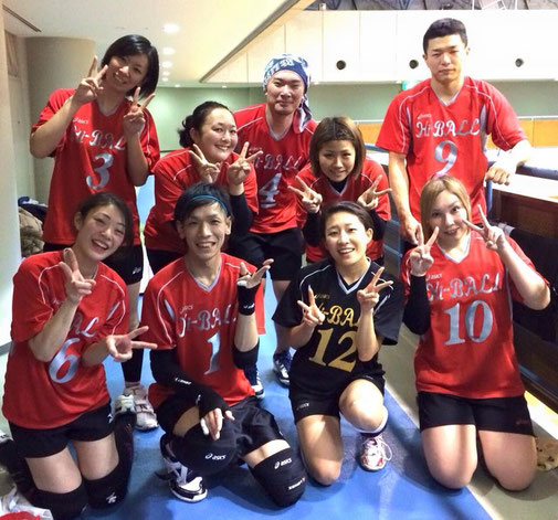 男女混合バレーボールチーム ｈｉ ｂａｌｌ hi ball official ページ