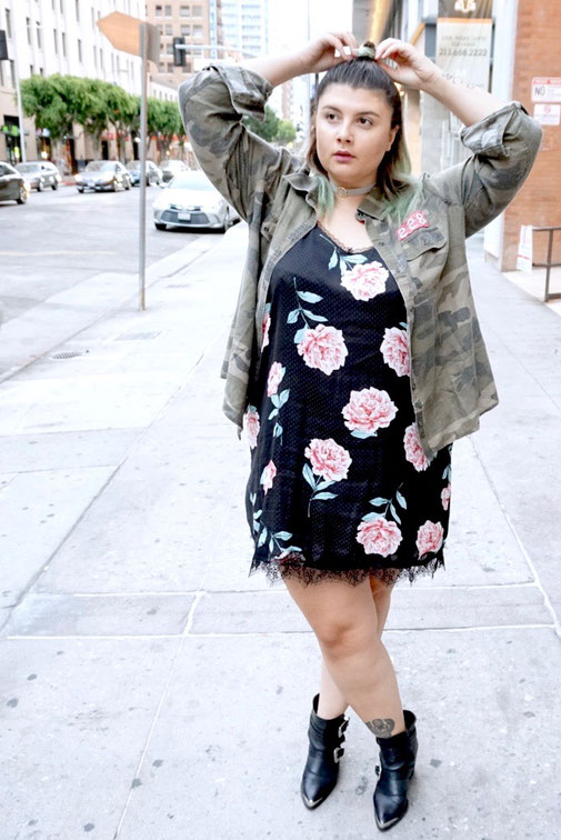 KIMONO FLEURS GRANDE TAILLE WET SEAL BLOG MODE FASHION PLUS BLOGGER