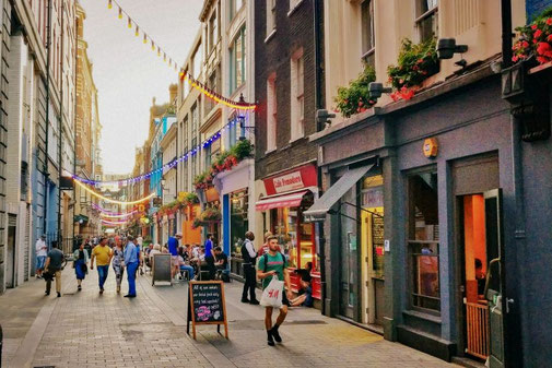 Kingly Street, Restaurants, London, Die Traumreiser