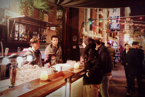 Bar, Drinks, Witte de Withstraat, Rotterdam, Niederlande, Die Traumreiser